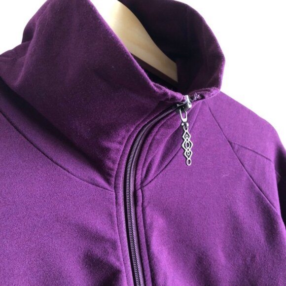 Nomads Hemp Wear Purple Zip-Up Jacket Size Small - Picture 9 of 13